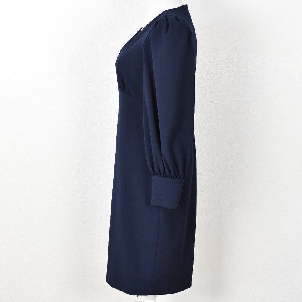 Calvin Klein Long Sleeve Sheath Dress Navy - 6 - Picture 6 of 10